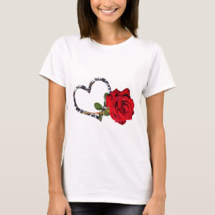 T-shirt rose rouge