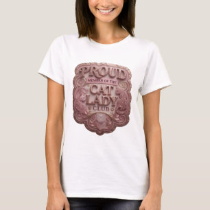 T-shirt Rose Tendance MEMBRE FIÈRE DU CLUB DES DAMES À CHA