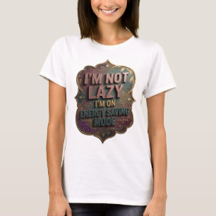 T-shirt Rose vif JE NE SUIS PAS PARISSEUX JE SUIS EN MODE