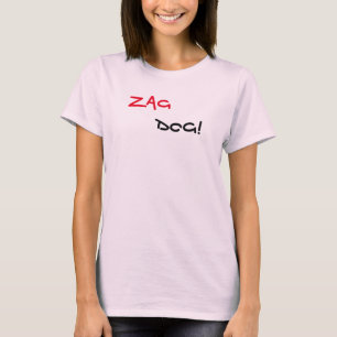 T-shirt rose Zag Chien