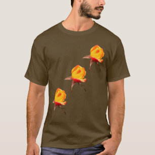 T-shirt Rosebustes Jaunes Fleur Nature
