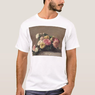 T-shirt Roses dans un plat, 1882