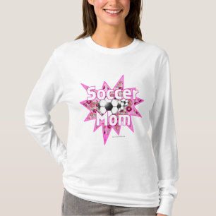 T-shirt Roses de maman de football