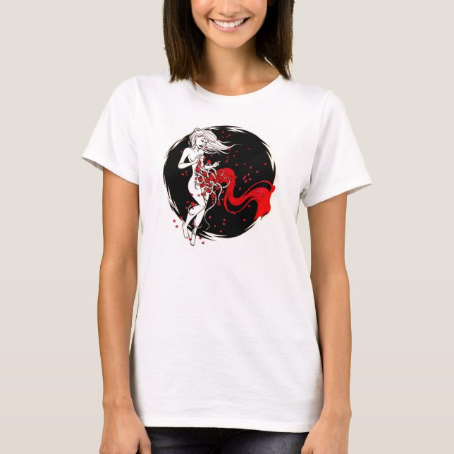T-shirt Roses de sang (Devant)