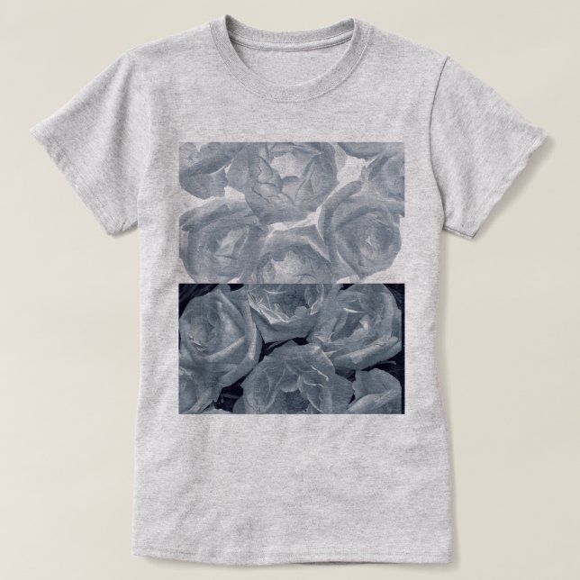 T-shirt Roses sans étoile (Design devant)