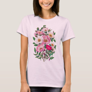 T-shirt Roses sauvages