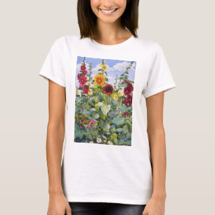 T-shirt Roses trémière et tournesols 2005