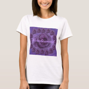 T-shirt Roses violets