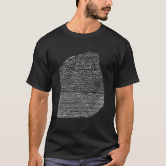 T-shirt Rosetta Stone Shape