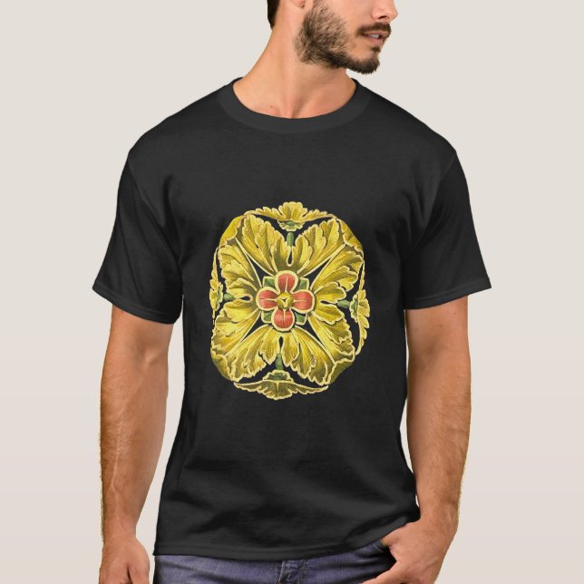 T-shirt Rosette architecturale antique n° 3 (Devant)
