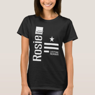 T-shirt Rosie Nom personnalisé Cadeau Anniversaire