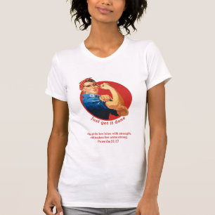 T-shirt ROSIE Rouge classique LE RIVETER