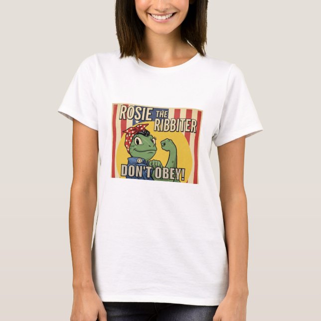 T-shirt Rosie the Ribbiter (Devant)