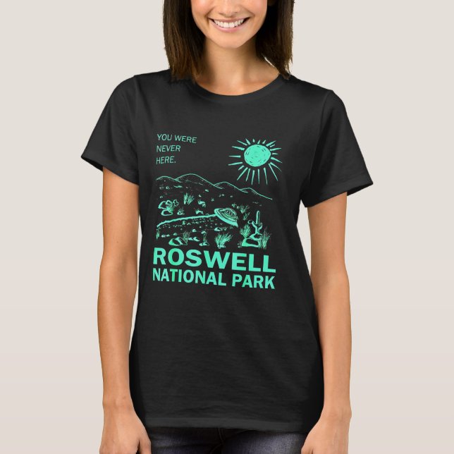 T-shirt Roswell National Park New Mexico  (Devant)