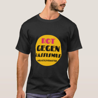 T-shirt Rot gegen rassismus
