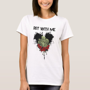 T-shirt Rot With Me Skeleton
