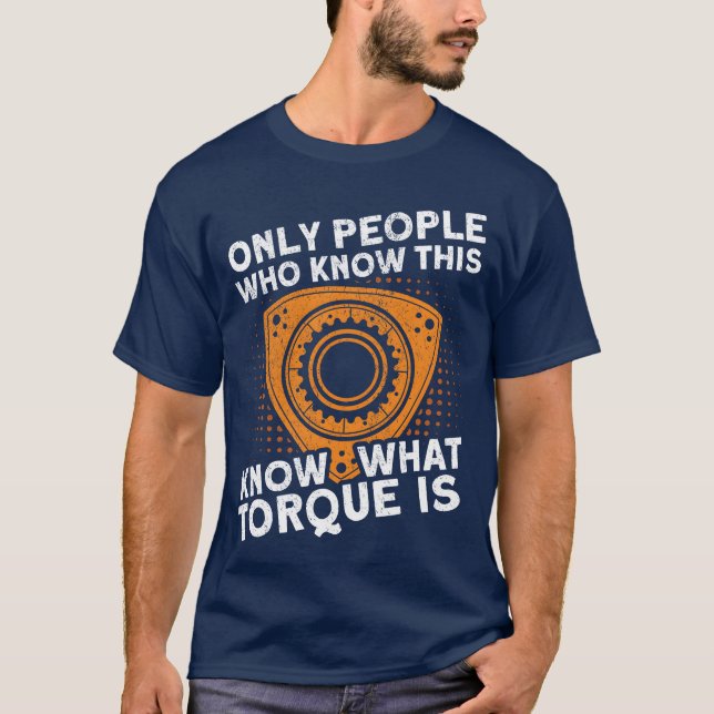 T-shirt Rotary Engine Revolutions Caruning Car Workshop gi (Devant)