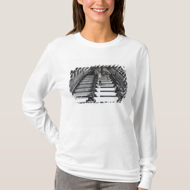T-shirt Rotation de mule (Devant)