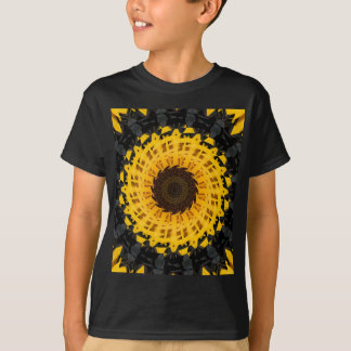 T-shirt Rotation de tournesol