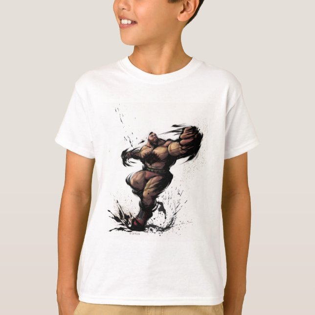 T-shirt Rotation de Zangief (Devant)