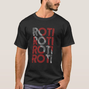 T-shirt ROTI - Nourriture de Trinité-et-Tobago