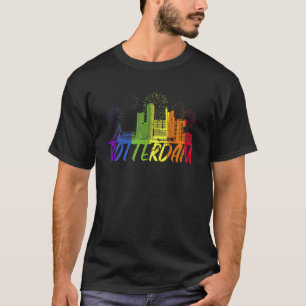 T-shirt Rotterdam Pride Skyline Pride Parade Rotterdam