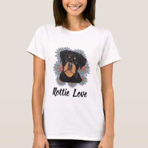 T-Shirt Rottie Love – Art Whimsique Rottweiler