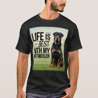T-shirt Rottweiler