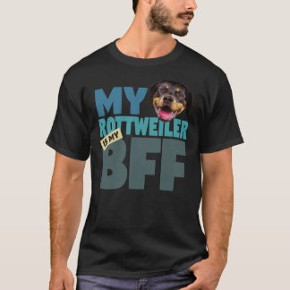 T-shirt Rottweiler Bff Dog meilleur ami