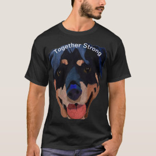 T-shirt Rottweiler fort espoir confiant