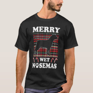 T-shirt Rottweiler Merry Wet Nosemas Christmas Rottweiler