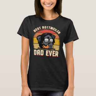 T-shirt Rottweiler Papa Chiens Papa Papa Papa Papa Père An
