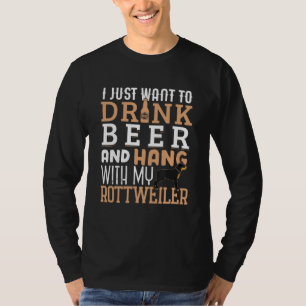 T-shirt Rottweiler Papa Drôle Fête des pères Rottie Dog Be