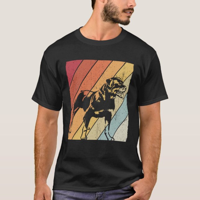 T-shirt Rottweiler saying (Devant)