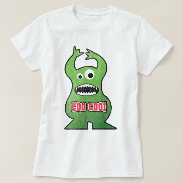 T-shirt Roucoulement Cooi - monstre d'EL (Design devant)