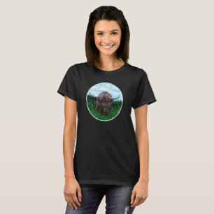 T-shirt Roucoulement petit de Heilan dans le pré