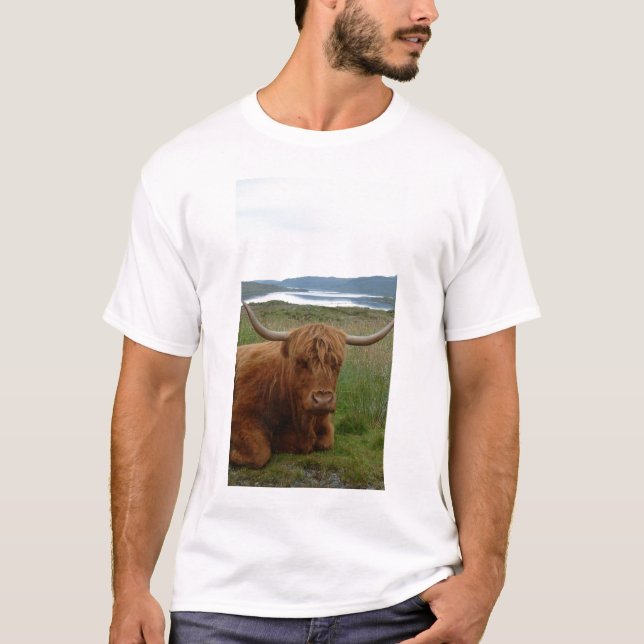 T-shirt Roucoulement velu (Devant)