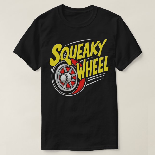 T-shirt roue agitée (Design devant)