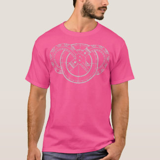 T-shirt Roue et serpent de temps Vintage