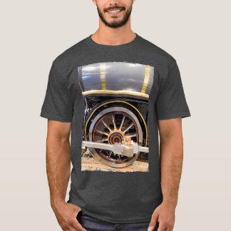 T-shirt Roue noire décorée