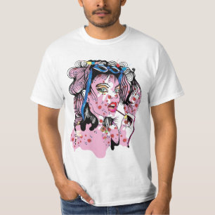 T-shirt Rouge à lèvres