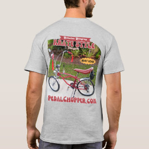T-shirt Rouge Adulte Taille Krate Style Vélo