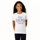 Rouge Blanc Bleu Fireworks Personnalisé 4 juillet 