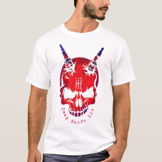 T-shirt Rouge blanc et bleu