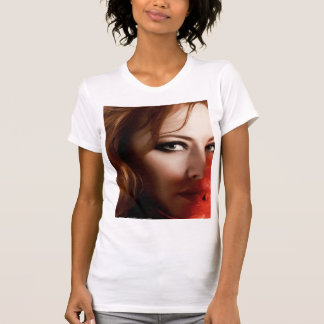 T-shirt rouge chaud