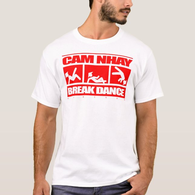 T-shirt Rouge classique de Nhay de came (Devant)