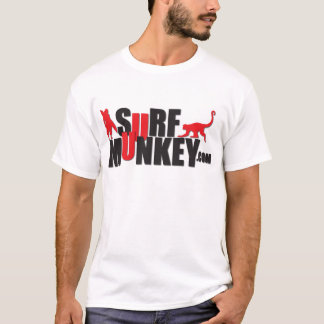 T-shirt Rouge - conception #2 de panneau-réclame de Munkey