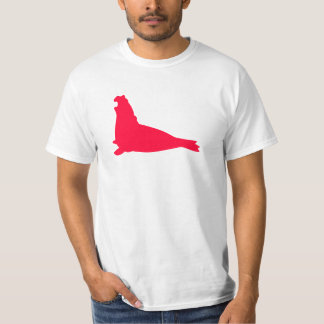 T-shirt Rouge de chemise de joint d'éléphant