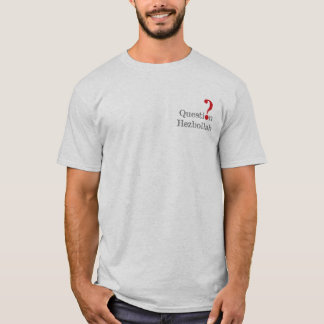 T-shirt Rouge de question