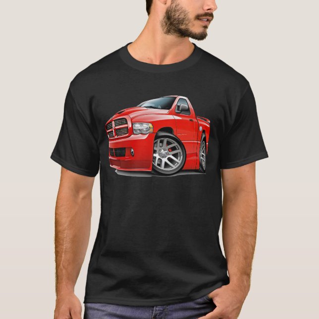 T-shirt Rouge de RAM de Dodge SRT10 (Devant)
